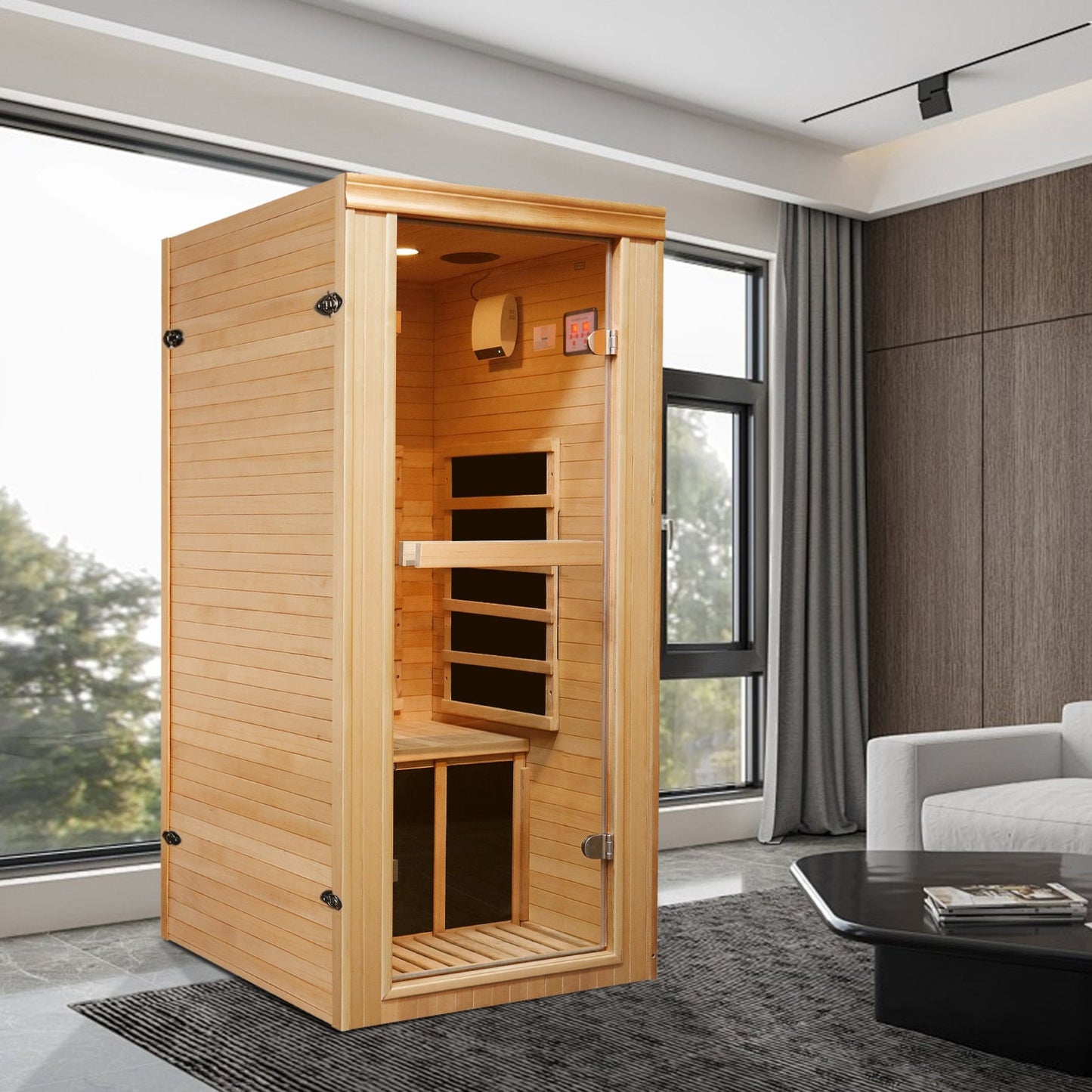 indoor sauna Far