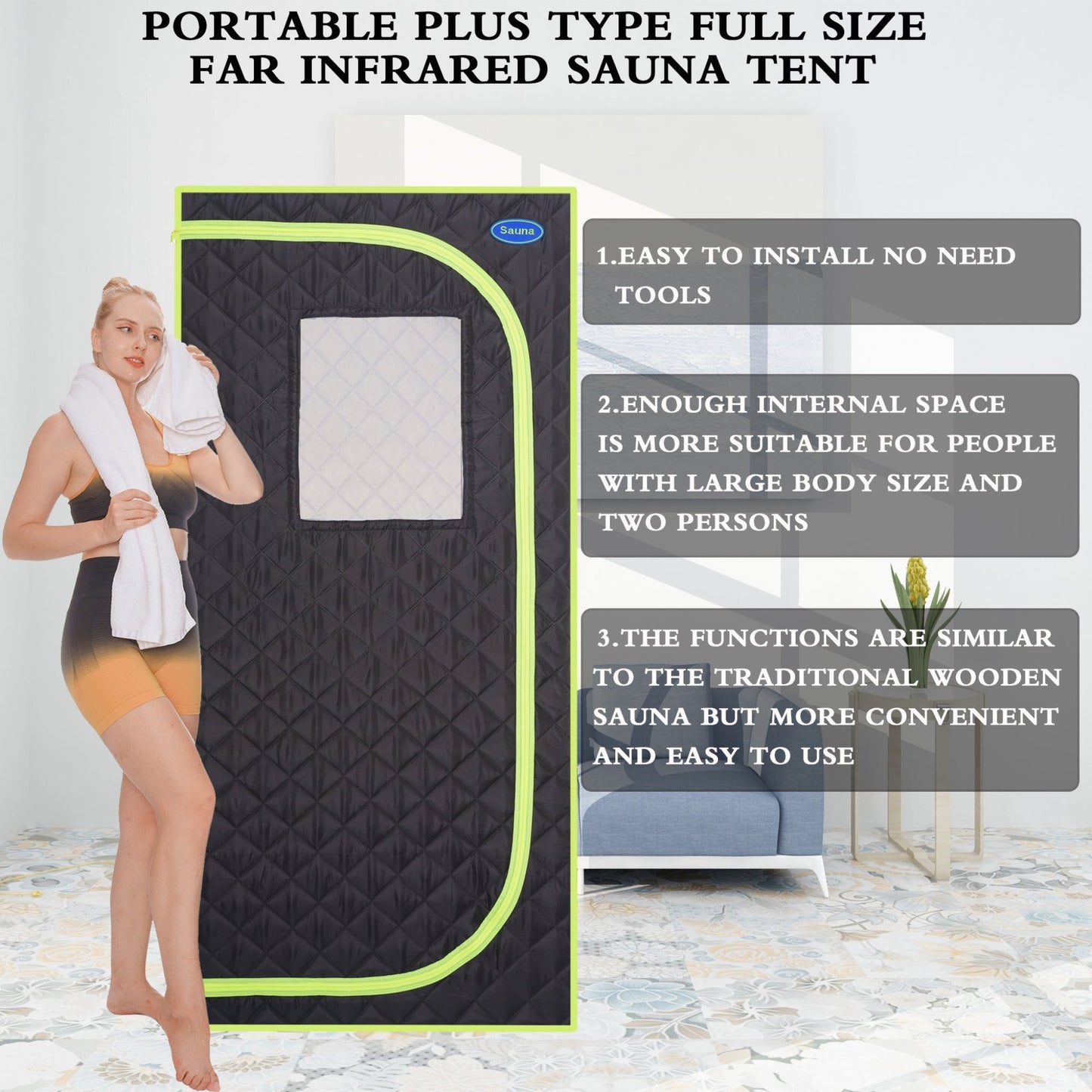 Mobile Sauna easy install