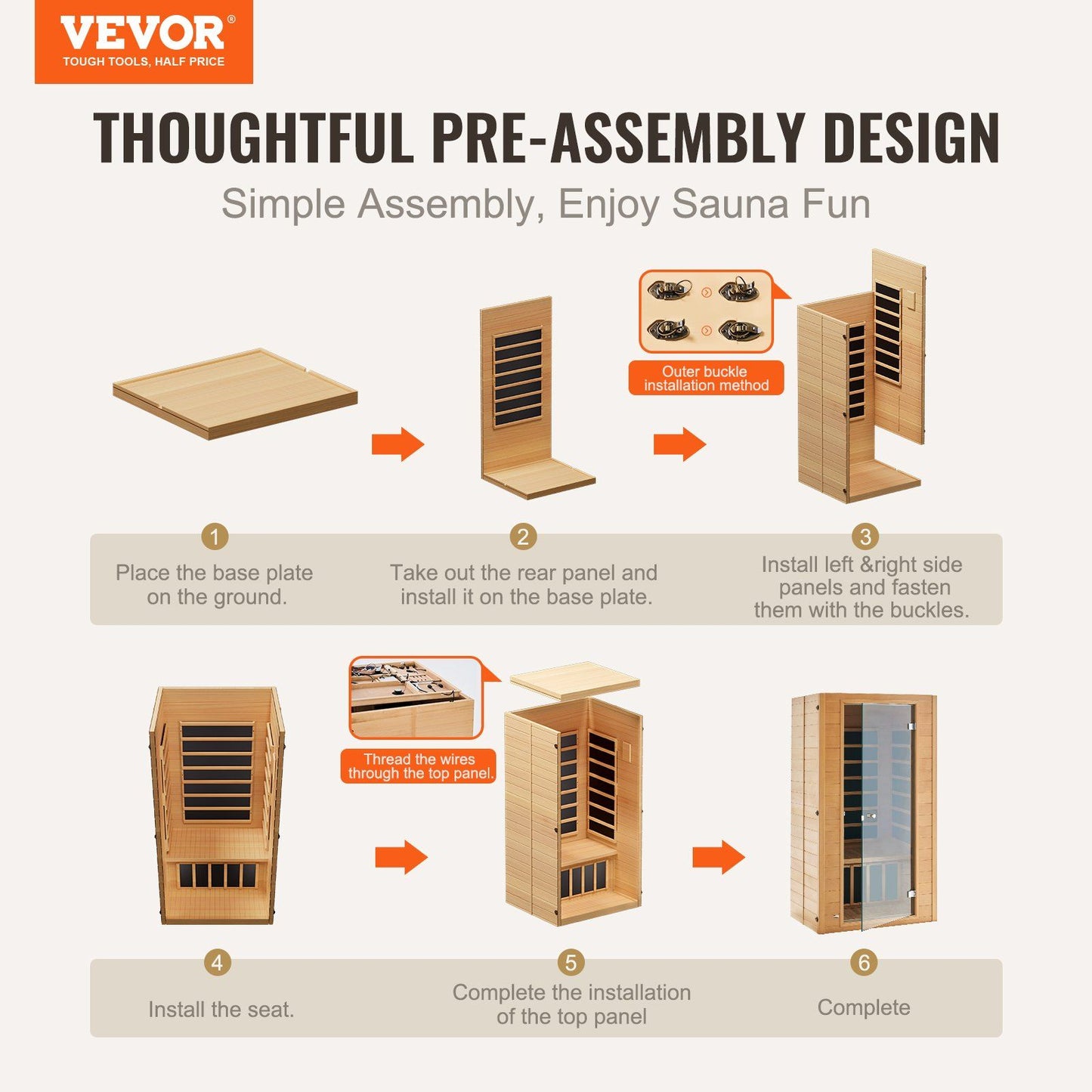 Personal Sauna (Vevor)