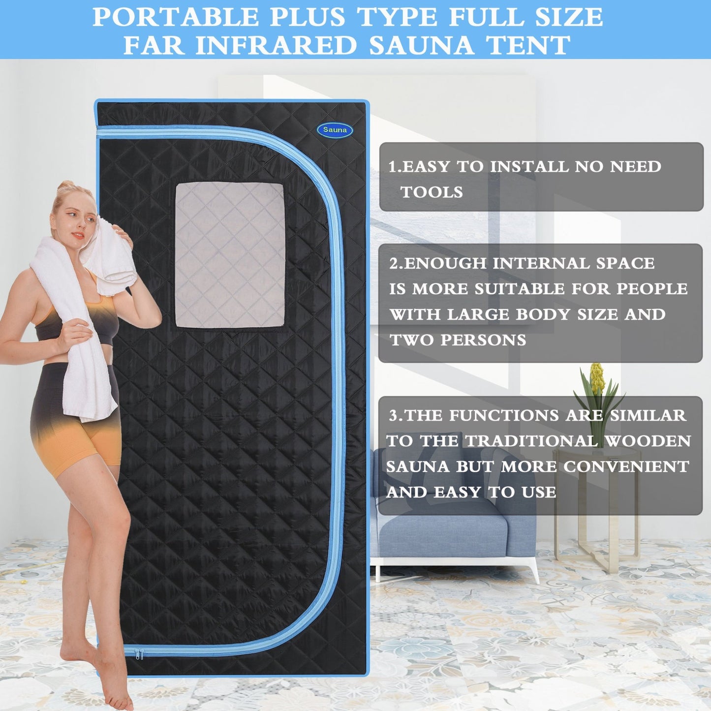 Portable and mobile Sauna